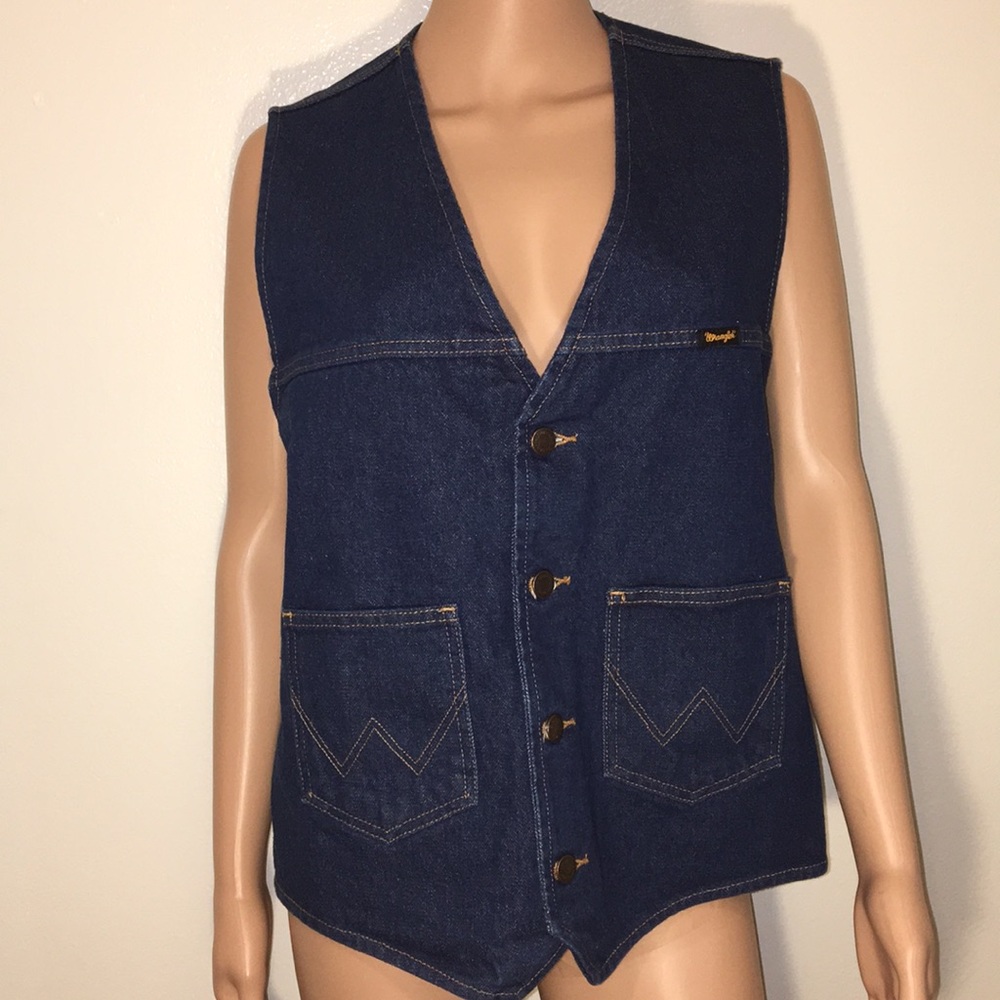 Wrangler Jean Vest!